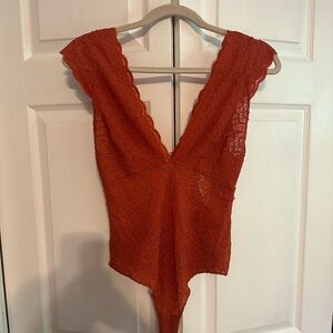 Free People Lace Bodysuit